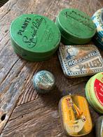 Set Antieke Blikjes - Diverse Merken en Maten, Verzamelen, Ophalen of Verzenden, Gebruikt, Overige, Overige merken