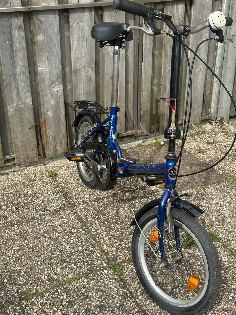 Te koop: Kyoso City Hopper vouwfiets (16 inch)Goede conditie, Fietsen en Brommers, Fietsen | Vouwfietsen, Ophalen of Verzenden