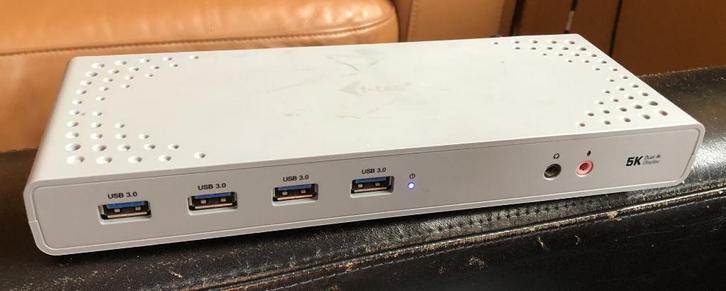 I-tec USB 3.0 / USB-C Dual Display Docking Station, Computers en Software, Dockingstations, Gebruikt, Docking station, Ophalen