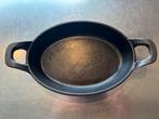 Gietijzeren ovale BBQ schaal, Tuin en Terras, Ophalen, Gebruikt