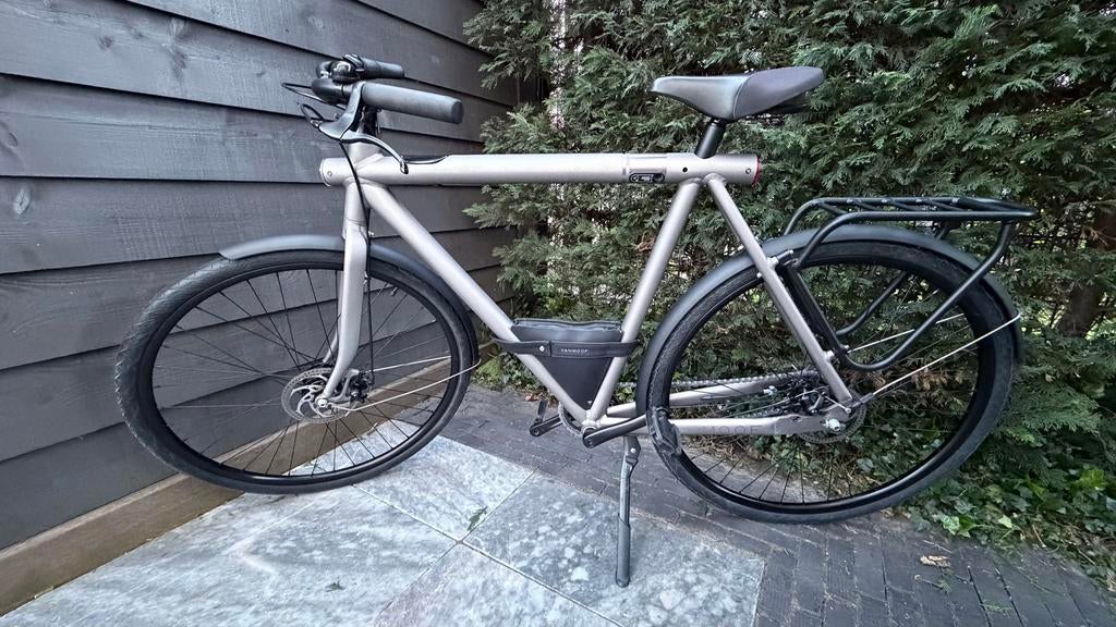 Zeer nette VanMoof Smart S uit 2017 (niet elektrisch), Fietsen en Brommers, Gebruikt, Versnellingen, 57 tot 61 cm, Schijfrem