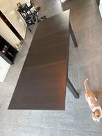 Bjursta tafel zwartbruin uitschuifbaar, Ophalen, Gebruikt