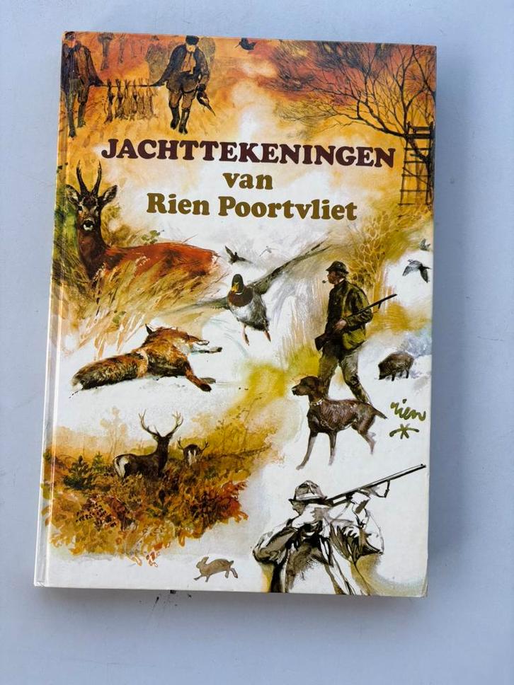 (Z) Jachttekeningen – Rien Poortvliet | Klassiek jacht, Boeken, Natuur, Gelezen, Natuur algemeen, Verzenden