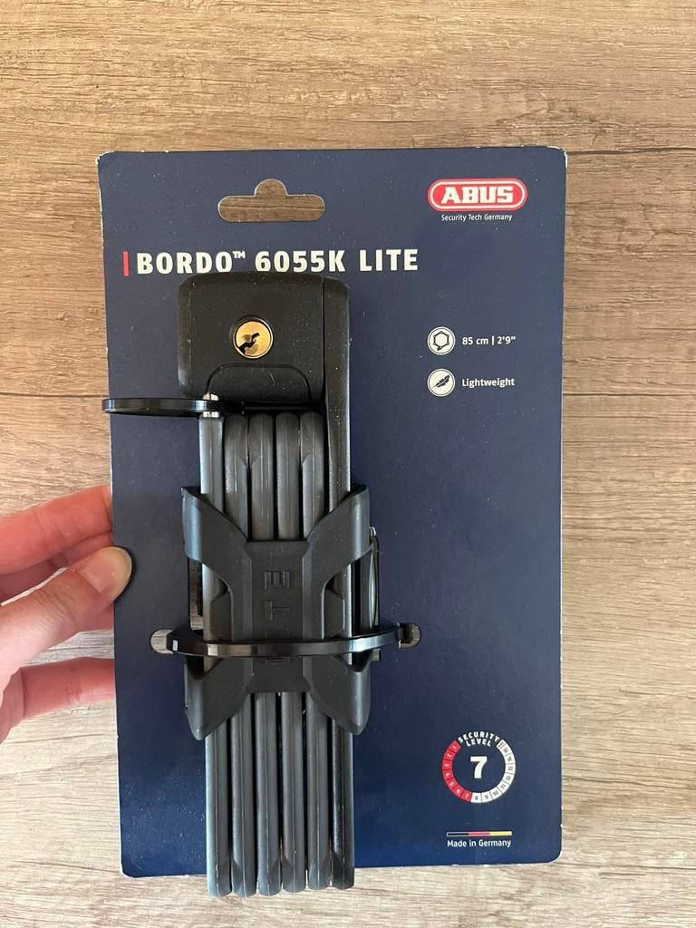 Bike lock ABUS, Ophalen of Verzenden, Zo goed als nieuw, Kettingslot