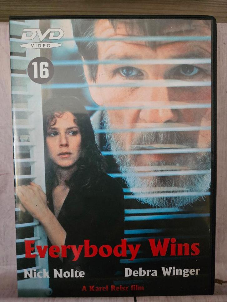 Everybody Wins (1990) Nick Nolte en Debra Winger – Dvd, Cd's en Dvd's, Dvd's | Drama, Zo goed als nieuw, Drama, Vanaf 16 jaar