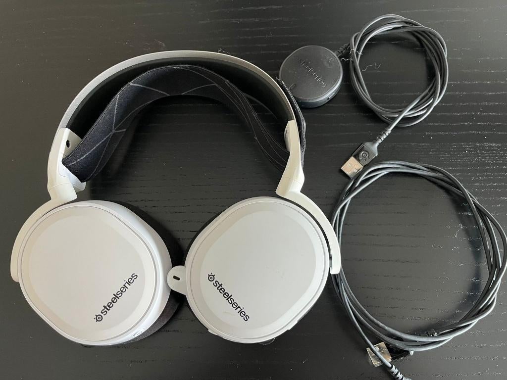 Steelseries Arctis 7 Headset, Steelseries Arctis, Ophalen of Verzenden, Zo goed als nieuw, Draadloos