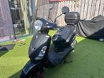 SYM Fiddle II (E4) 50cc scooter mat zwart, Ophalen, Gebruikt, Maximaal 45 km/u, Benzine