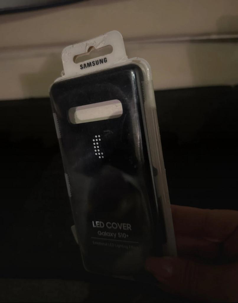 Samsung Galaxy S10+ LED cover hoesje (origineel), Support@samsung.com, Nieuw, Ophalen of Verzenden, Samsung Electronics Co., Ltd.
