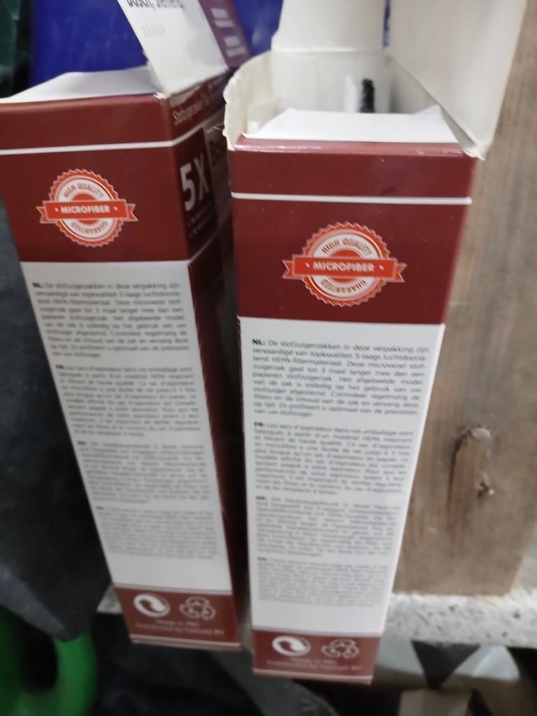 6 Microvezel Stofzuigerzakken voor Bosch Siemens (AB-01), Ophalen of Verzenden, Nieuw, Stofzak, Overige typen