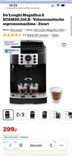 Delonghi Magnifica S koffiemachine bonen espressomachine, Ophalen, Gebruikt, Espresso apparaat, Koffiebonen