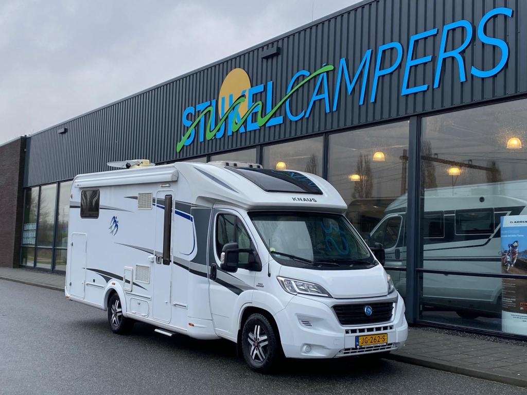 Knaus Sun Ti 700 MEG GERESERVEERD, Caravans en Kamperen, Campers, Automaat, Fiat, Bedrijf, Diesel