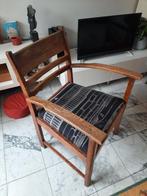 Eiken stoel met armleuningen, Ophalen