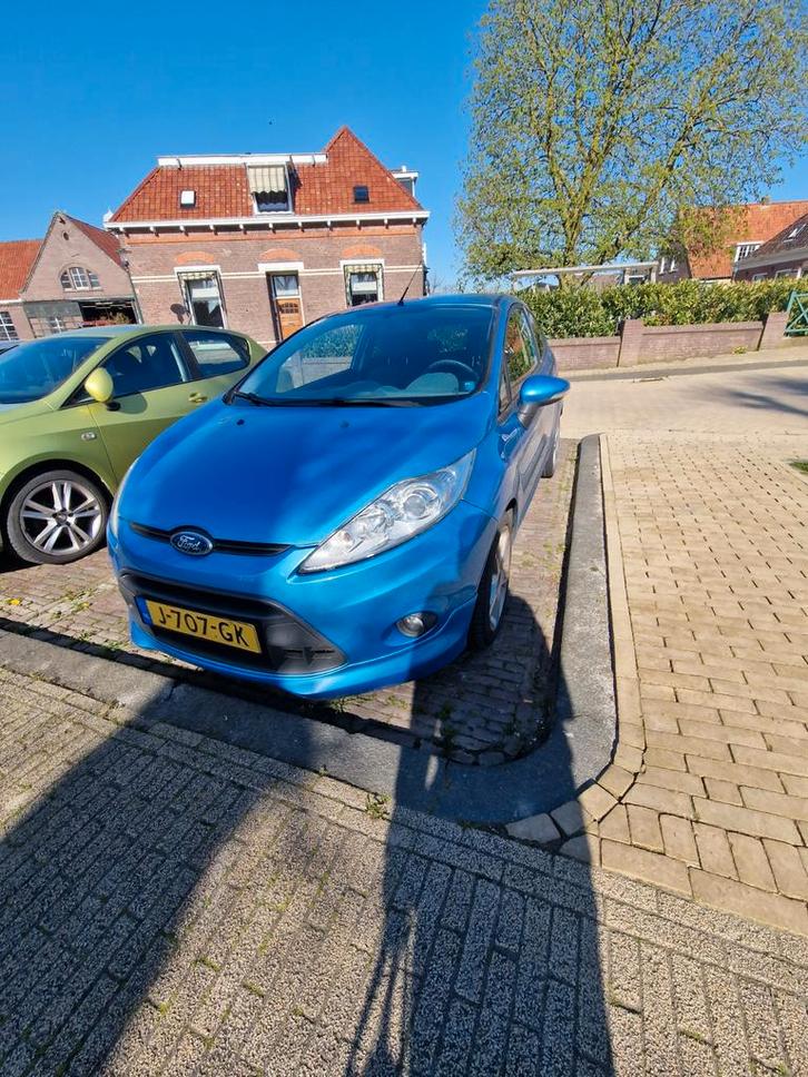 Ford Fiësta 1.4 71KW 3DR 2010 Blauw opknapper, Auto's, Ford, Particulier, Fiësta, Airbags, Airconditioning, Alarm, Bluetooth, Benzine
