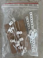 Gordijn Wave Glijders, Huis en Inrichting, Stoffering | Gordijnen en Lamellen, 200 cm of meer, Wit, Nieuw, Ophalen of Verzenden