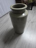 Groene vaas, Huis en Inrichting, Woonaccessoires | Vazen, Ophalen, Aardewerk of Porselein, Zo goed als nieuw, Minder dan 50 cm