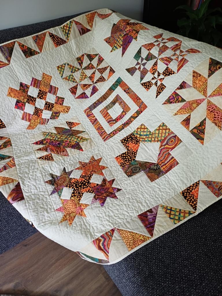 Patchwork kleed., Huis en Inrichting, Ophalen of Verzenden, Rechthoek