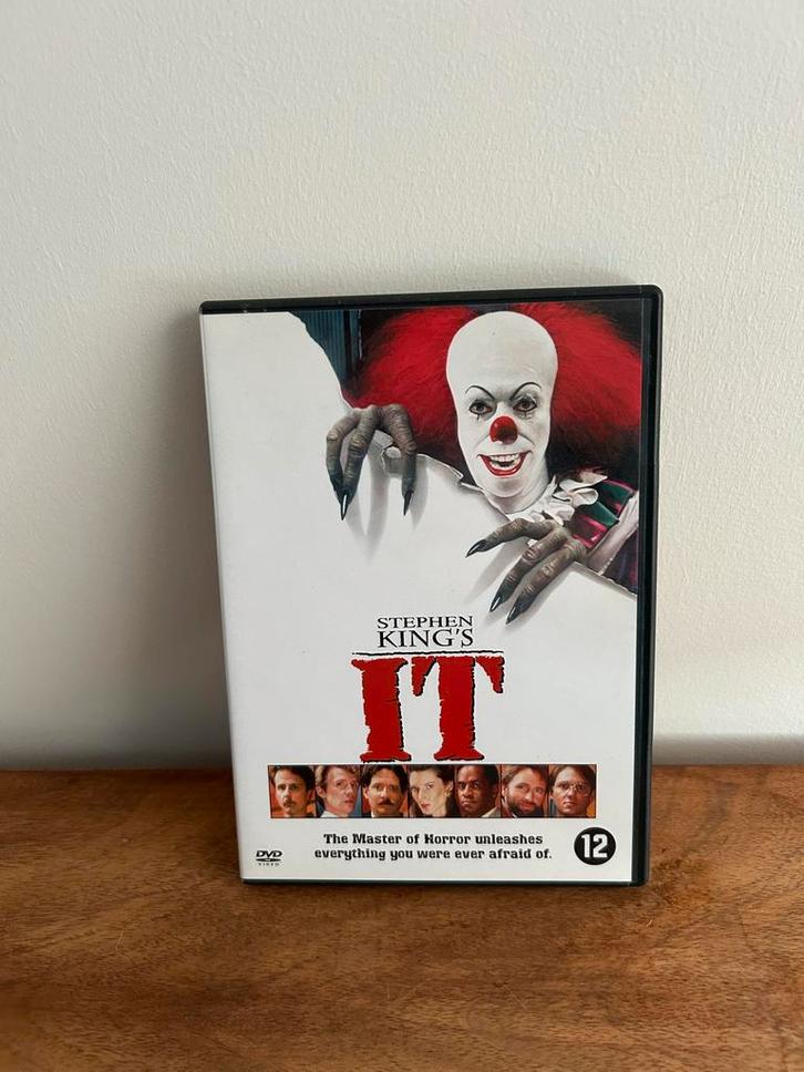 Stephen King's IT (1990) DVD - Originele Horror Klassieker, Cd's en Dvd's, Dvd's | Horror, Zo goed als nieuw, Monsters, Vanaf 12 jaar
