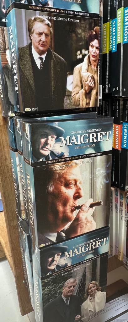 Maigret dvd’s (detective serie), Cd's en Dvd's, Dvd's | Tv en Series, Ophalen of Verzenden, Zo goed als nieuw