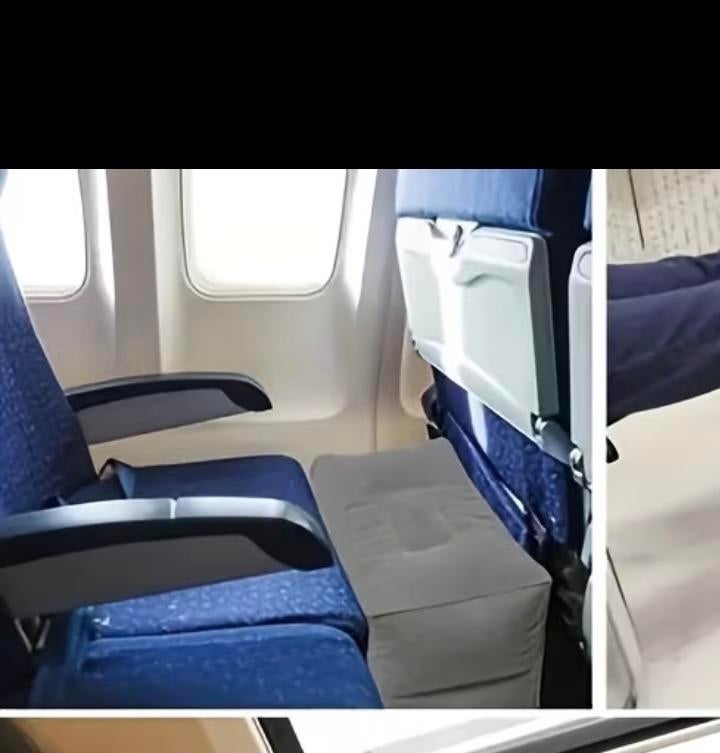 Opblaasbaar kussen vliegtuig 2x, Ophalen of Verzenden