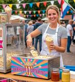 Popcornmachine huren voor een kinderfeest? 19,99 per dag, Ophalen, Nieuw, Overige typen, Verjaardag
