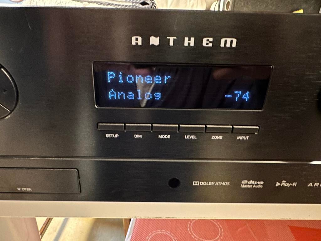 Anthem mrx 720, Ophalen, Zo goed als nieuw, 120 watt of meer, Overige merken