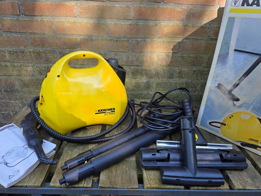 Kärcher Stoomreiniger SC 1052 - met doos en handleiding, Witgoed en Apparatuur, Stoomapparaten, Ophalen, Gebruikt, Stoomreiniger