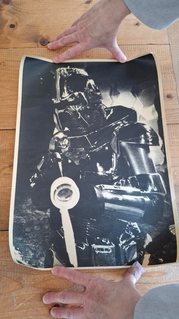 Battlestar Galactica Cylon Poster, Ophalen of Verzenden, A1 t/m A3, Film en Tv, Rechthoekig Staand