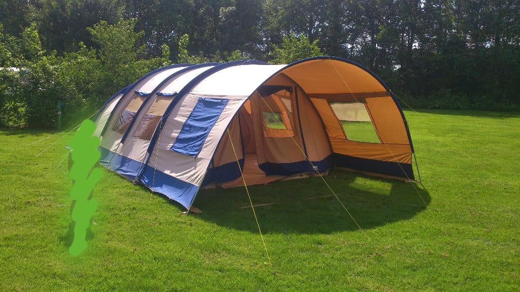 Vrijbuiter Michigan 6-persoonstent, Caravans en Kamperen, Tenten, tot en met 6, Gebruikt, Ophalen