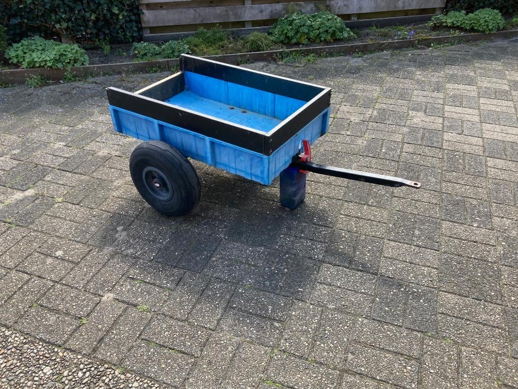 Aanhanger skelter, Kinderen en Baby's, Speelgoed | Buiten | Skelters, Ophalen, Gebruikt, Berg, Met kar of aanhanger