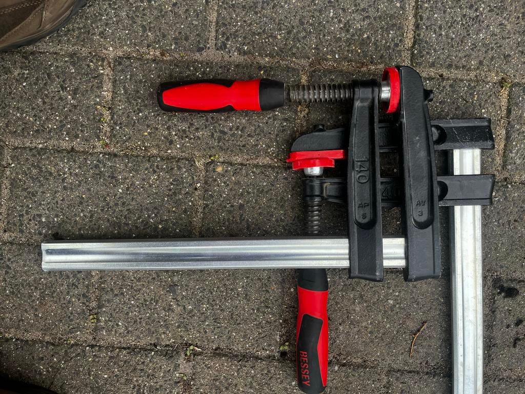 Bessey Lijmtangen / F-klemmen (set van 2) - Professioneel, Ophalen, Gebruikt