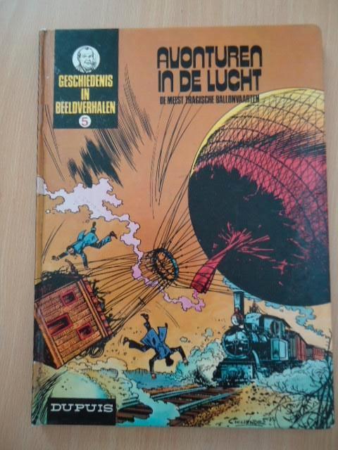 Geschiedenis in beeldverhalen 5, Avonturen in de lucht, Boeken, Stripboeken, Eén stripboek, Ophalen of Verzenden, Gelezen