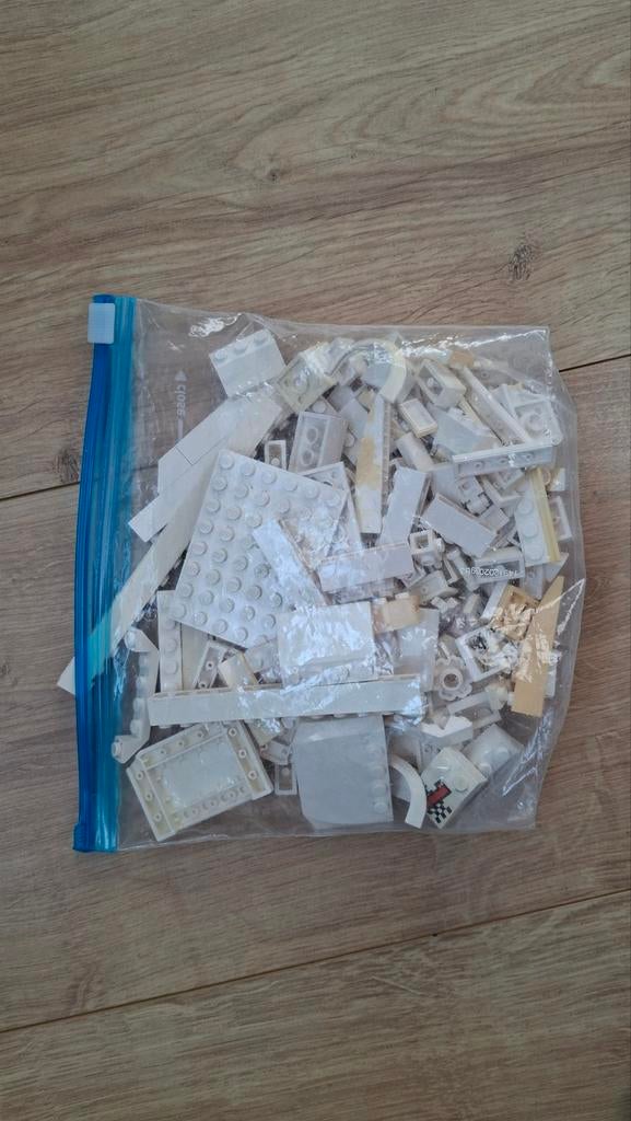 Lego witte onderdelen, divers, Ophalen of Verzenden