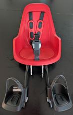 Bobike mini One voorzitje rood met scherm en helm, Gebruikt, Ophalen of Verzenden, Bobike, Voorzitje
