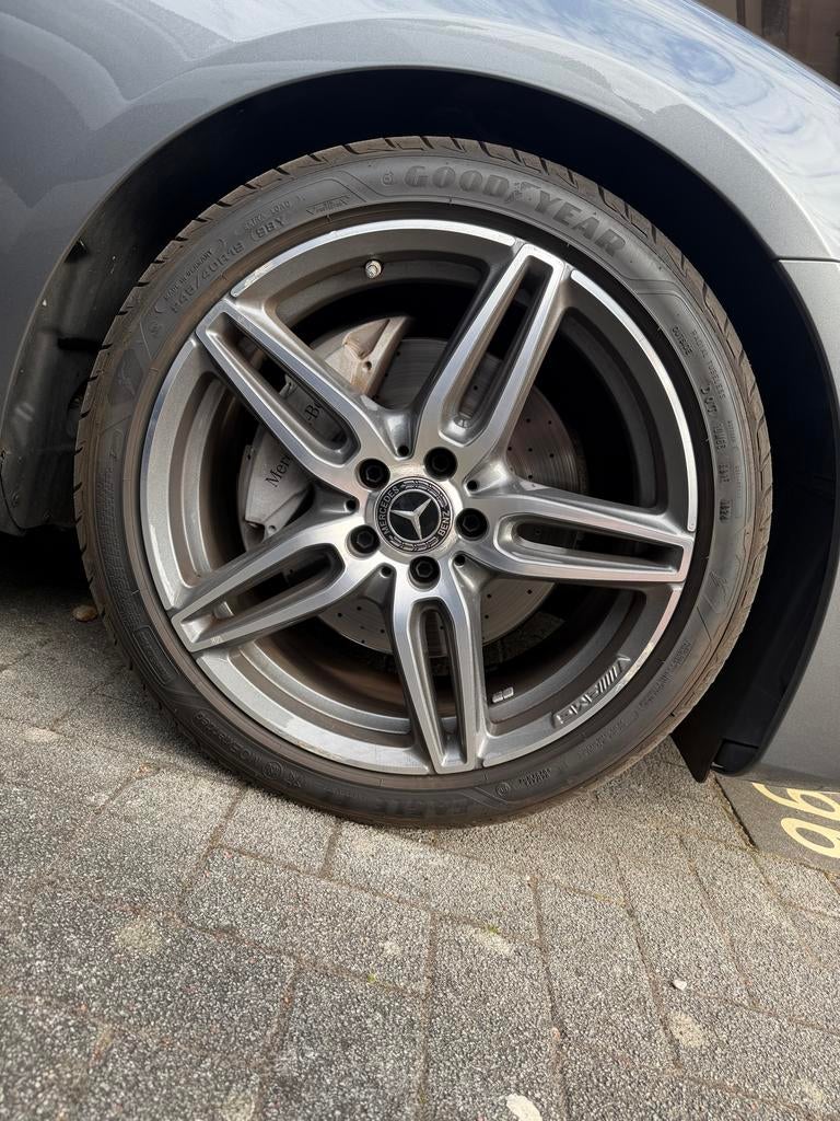 19” Mercedes AMG Velgen (breedset) +Goodyear Eagle F1 Banden, Banden en Velgen, Personenwagen, Zomerbanden, Ophalen