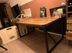 Eettafel 160x90 + Salontafel (zie profiel), Huis en Inrichting, Tafels | Eettafels, Ophalen, Gebruikt, 50 tot 100 cm, Vier personen