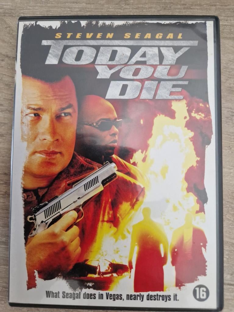 Today you die , Steven seagal, Alle leeftijden, Ophalen of Verzenden, Zo goed als nieuw