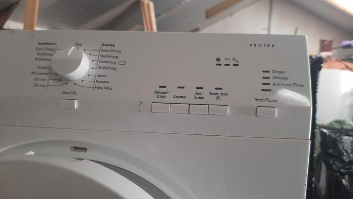 AEG Lavatherm wasdroger, Witgoed en Apparatuur, Wasdrogers, Gebruikt, Condens, Voorlader, 6 tot 8 kg, 85 tot 90 cm, Anti-kreukfase