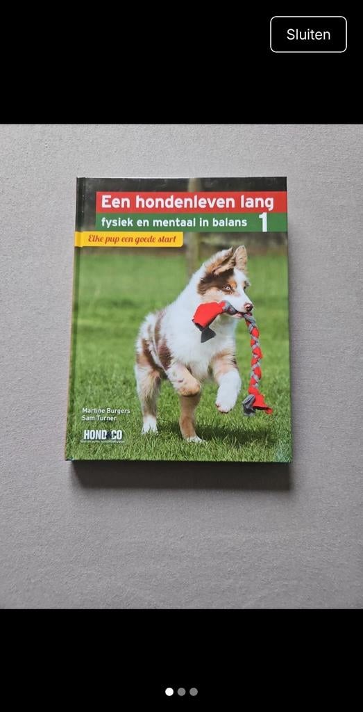Een hondenleven lang fysiek en mentaal in balans - Elke pup, Martine Burgers, Sam Turner, Nieuw, Ophalen of Verzenden, Overige onderwerpen