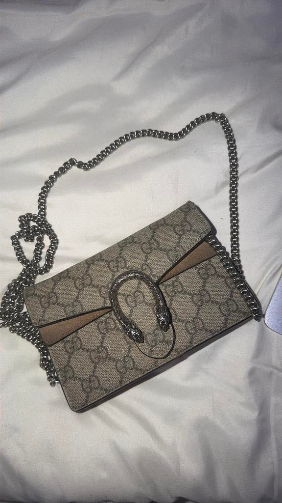 Gucci dionysus, Sieraden, Tassen en Uiterlijk, Tassen | Damestassen, Ophalen of Verzenden, Zo goed als nieuw, Bruin, Handtas