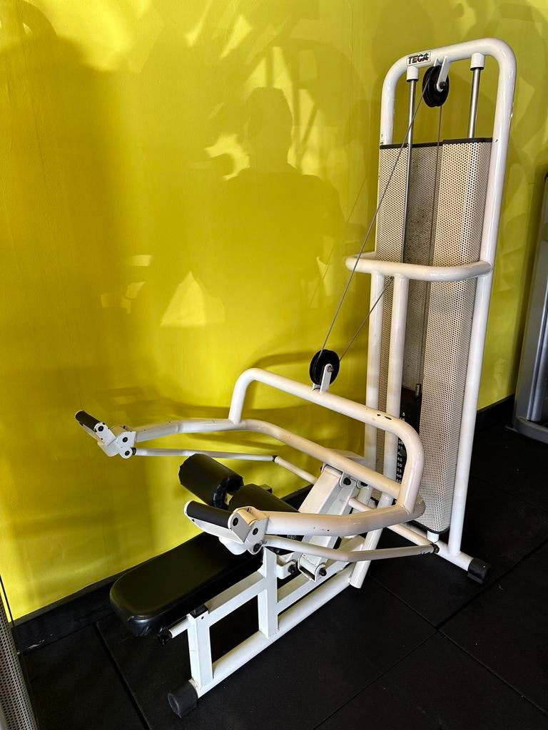 Teca triceps dip apparaat, Ophalen, Gebruikt, Krachtstation, Armen