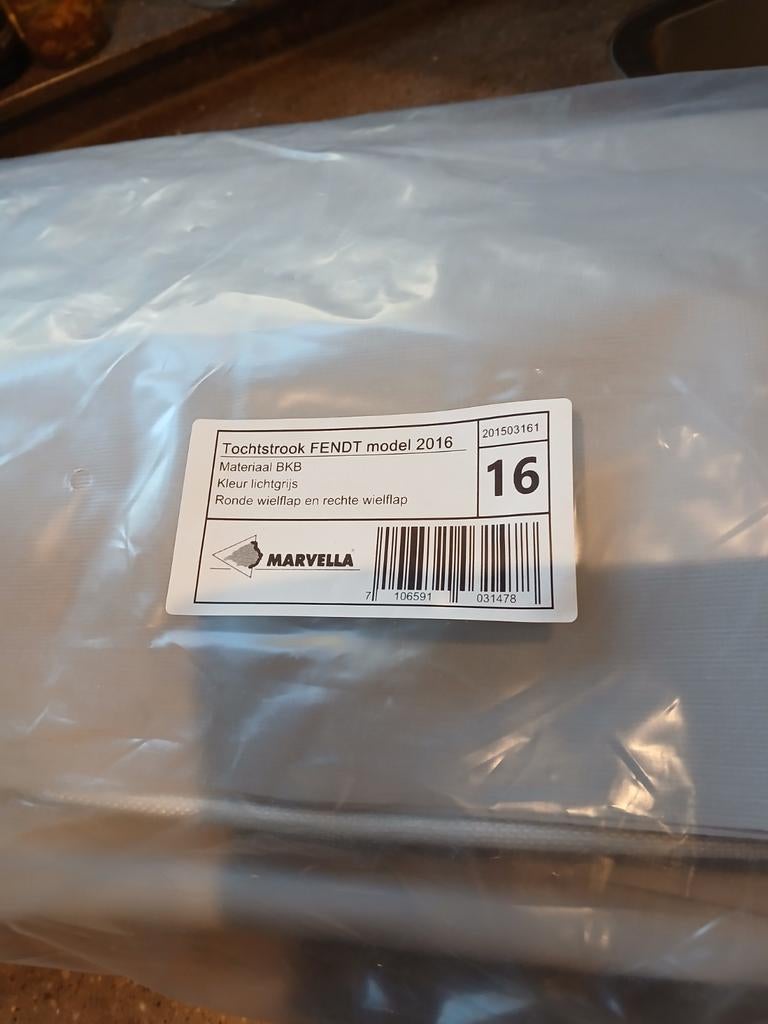 Tochtstrook, Ophalen