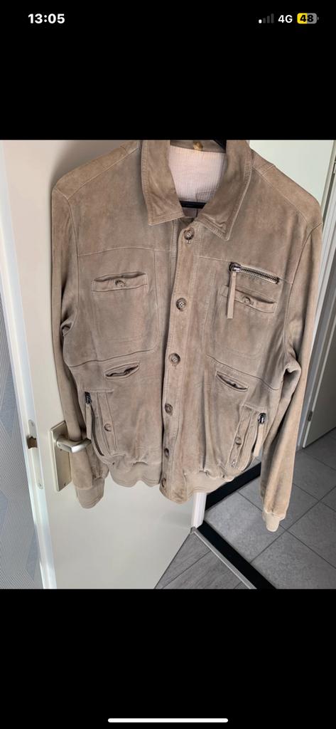 Mannen lente jas ( ICEBERG), Ophalen of Verzenden, Zo goed als nieuw, Maat 38/40 (M), Beige