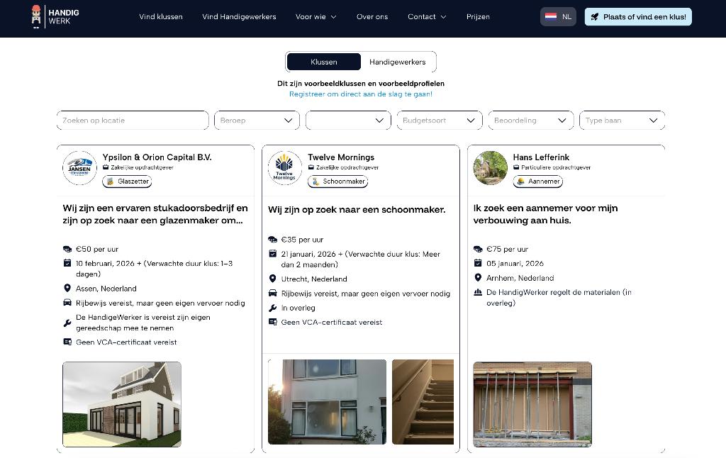 Metselaar gezocht - informeer voor tarief (zzp of uitzend), Vacatures, 33 - 40 uur, Overige niveaus, Vanaf 3 jaar, Overige vormen