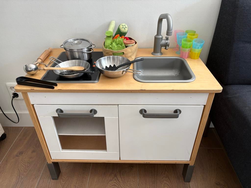 IKEA Duktig keukentje met veel accessoires, Ophalen, Gebruikt, Jongen of Meisje