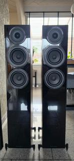 Wharfedale Diamond 12.3 floorstanders, Audio, Tv en Foto, Luidsprekers, Zo goed als nieuw, 120 watt of meer, Front, Rear of Stereo speakers