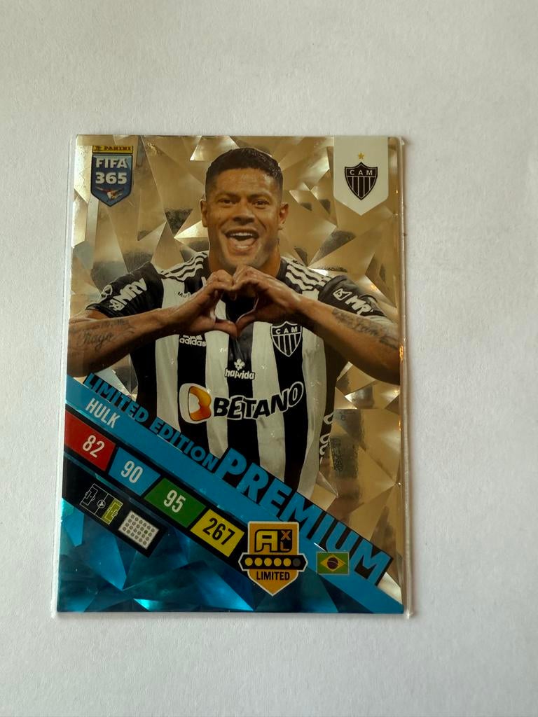 Hulk Limited Edition Premium Spelerskaart FIFA 365, Ophalen of Verzenden, Zo goed als nieuw, Buitenlandse clubs, Spelerskaart