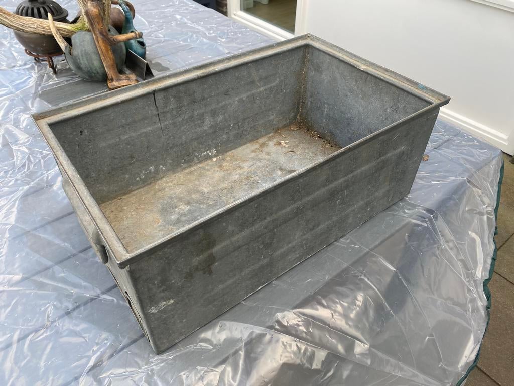 Zink, Minder dan 30 cm, Rond, Ophalen of Verzenden, Zo goed als nieuw