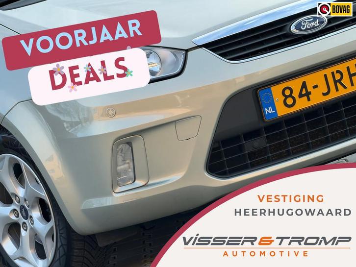 Ford C-Max 1.8-16V Titanium Flexifuel - Chill Metallic - Mul, Auto's, Ford, Bedrijf, Te koop, C-Max, ABS, Airbags, Airconditioning