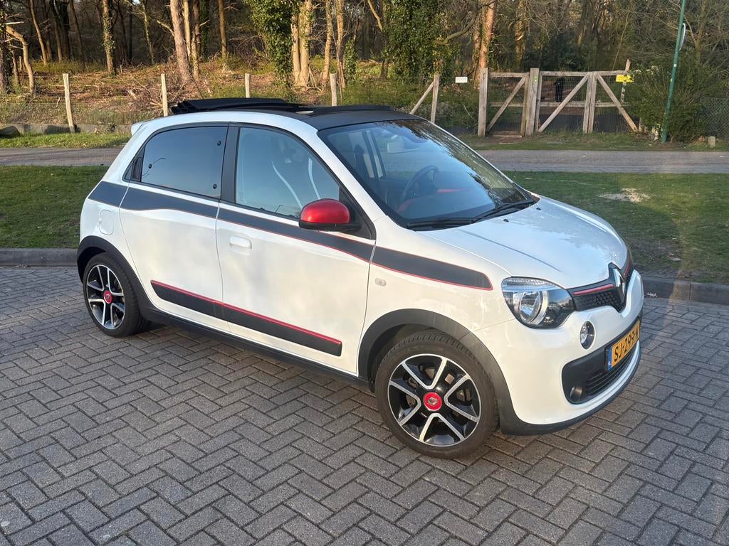 Renault Twingo 0.9 TCE 90 pk stoffen vouwdak, Auto's, Renault, 898 cc, 918 kg, 4 stoelen, Leder en Stof