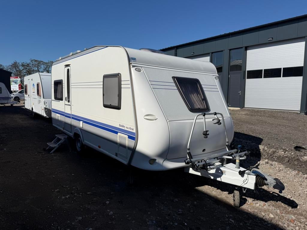 Hobby Caravan 460 UFE | 2008 | Mover | Voortent | Luifel, Caravans en Kamperen, Rondzit, Hobby, Frans bed, Particulier